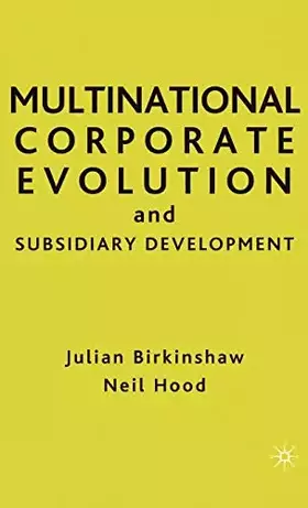 Couverture du produit · Multinational Corporate Evolution and Subsidiary Development (Singular Audiology Text)