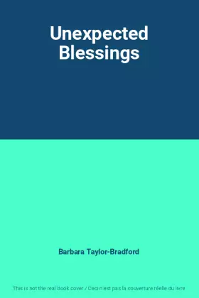 Couverture du produit · Unexpected Blessings