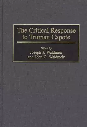 Couverture du produit · The Critical Response To Truman Capote