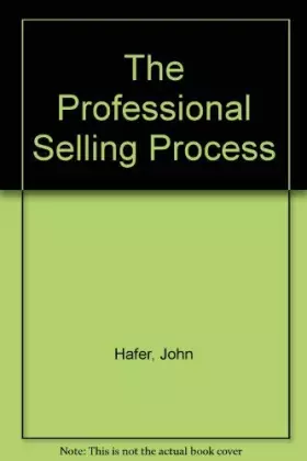 Couverture du produit · The Professional Selling Process