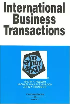 Couverture du produit · International Business Transactions In A Nutshell (Nutshell Series)