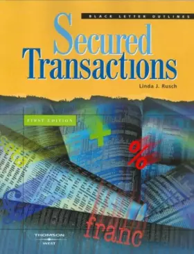 Couverture du produit · Secured Transactions (Blackletter Outlines)