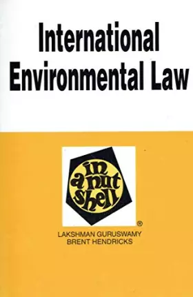 Couverture du produit · Intnl Environ Law in Nutshell