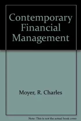 Couverture du produit · Contemporary Financial Management