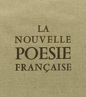 Couverture du produit · La Nouvelle Poesie