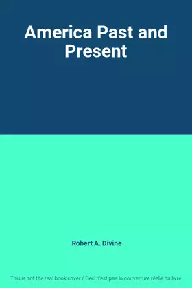 Couverture du produit · America Past and Present