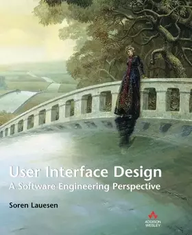 Couverture du produit · User Interface Design: A Software Engineering Perspective
