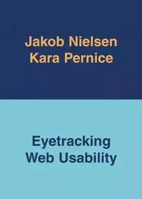Couverture du produit · Eyetracking Web Usability