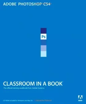 Couverture du produit · Adobe Photoshop CS4 Classroom in a Book