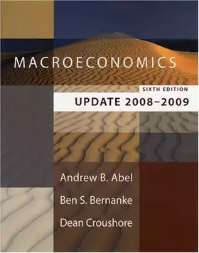Couverture du produit · Macroeconomics Sixth Edition Update Booklet 2008-2009