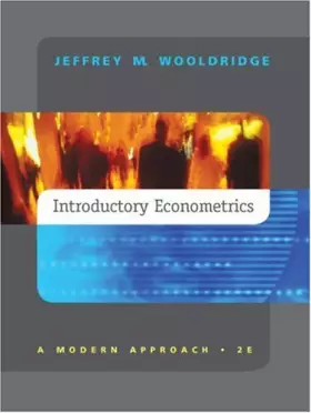 Couverture du produit · Introductory Econometrics: A Modern Approach/With Infotrac