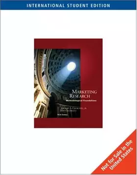Couverture du produit · Marketing Research: Methodological Foundations
