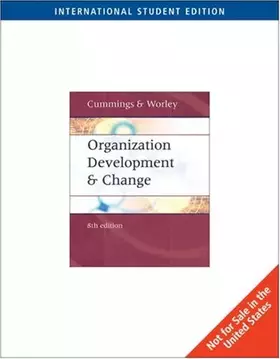Couverture du produit · Organisation development and Change