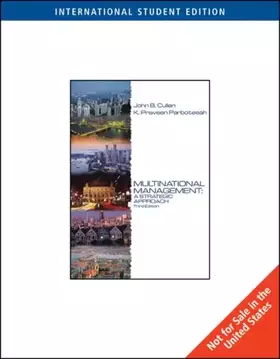 Couverture du produit · Multinational Management
