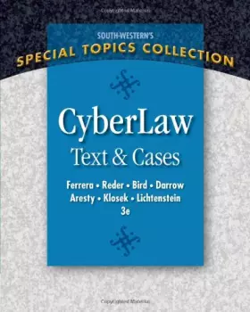 Couverture du produit · CyberLaw: Text and Cases
