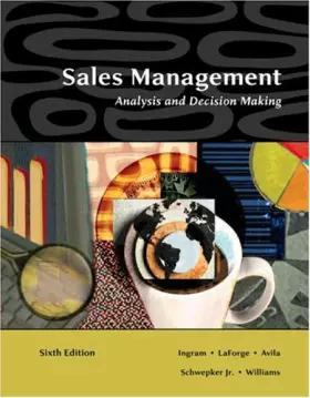 Couverture du produit · Sales Management: Analysis And Decision Making