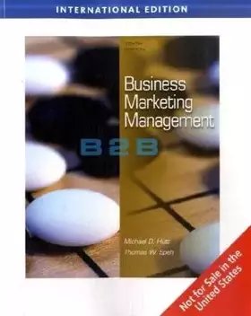 Couverture du produit · Business Marketing Management: B2B