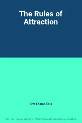 Couverture du produit · The Rules of Attraction