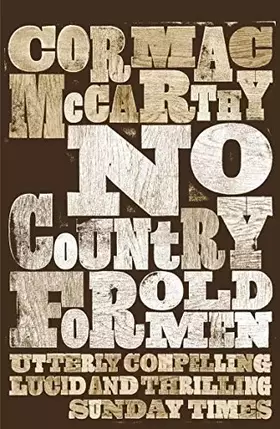 Couverture du produit · No Country for Old Men