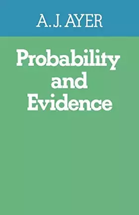 Couverture du produit · Probability and Evidence