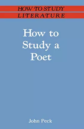 Couverture du produit · How to Study a Poet