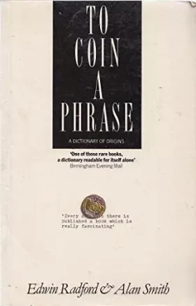 Couverture du produit · To Coin a Phrase