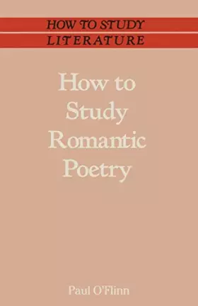 Couverture du produit · How to Study Romantic Poetry