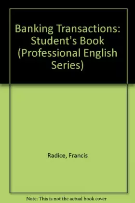 Couverture du produit · Banking Transactions