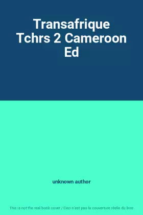 Couverture du produit · Transafrique Tchrs 2 Cameroon Ed