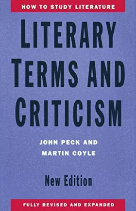 Couverture du produit · Literary Terms and Criticism