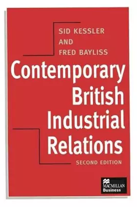 Couverture du produit · Contemporary British Industrial Relations