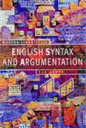 Couverture du produit · English Syntax and Argumentation