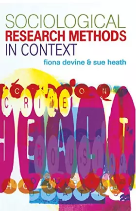 Couverture du produit · Sociological Research Methods in Context