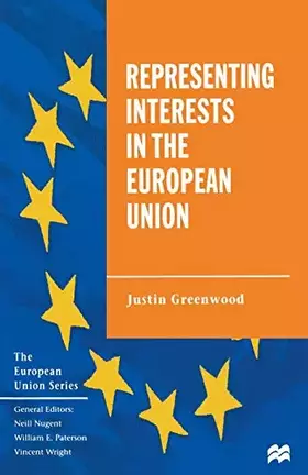 Couverture du produit · Representing Interests in the European Union