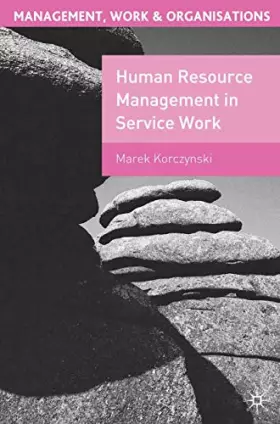 Couverture du produit · Human Resource Management in Service Work