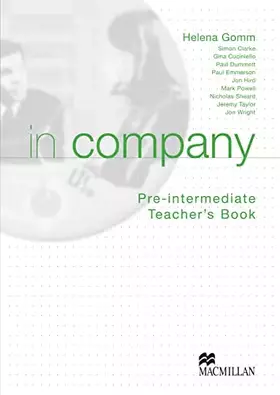 Couverture du produit · In Company Pre Intermediate Teachers Book