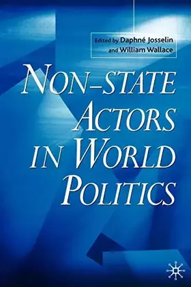 Couverture du produit · Non-State Actors in World Politics