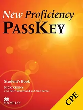 Couverture du produit · NEW PROFICIENCY PASSKEY Sb