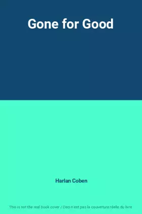 Couverture du produit · Gone for Good