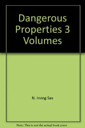 Couverture du produit · Dangerous Properties 3 Volumes