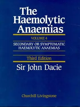 Couverture du produit · Secondary or Symptomatic Haemolytic Anaemias (v.4)
