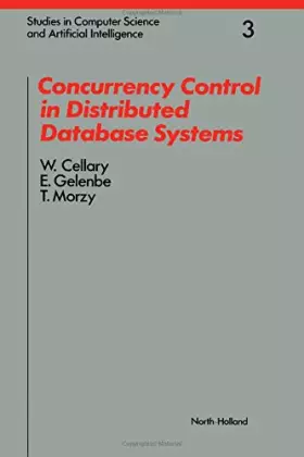 Couverture du produit · Concurrency Control in Distributed Database Systems