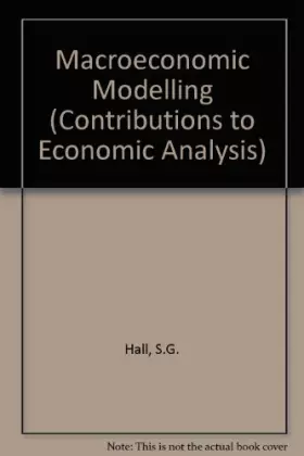 Couverture du produit · Macroeconomic Modelling