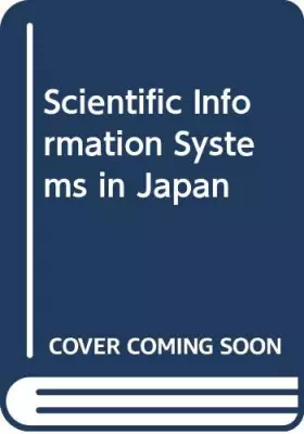 Couverture du produit · Scientific Information Systems in Japan