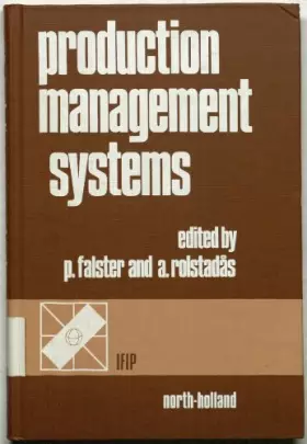 Couverture du produit · Production Management Systems: Workshop Proceedings
