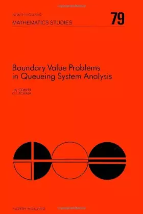 Couverture du produit · Boundary Value Problems in Queueing System Analysis (Volume 79) (North-Holland Mathematics Studies, Volume 79)