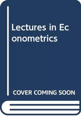 Couverture du produit · Lectures in Econometrics
