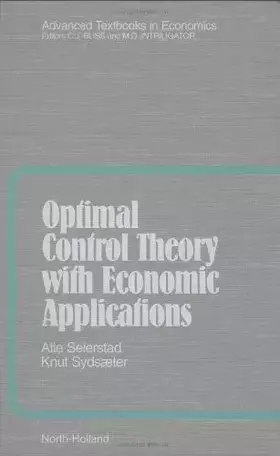 Couverture du produit · Optimal Control Theory with Economic Applications