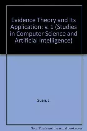 Couverture du produit · Evidence Theory and Its Applications
