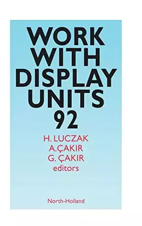 Couverture du produit · Work with Display Units (Volume 92)